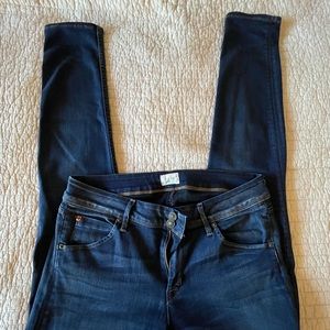 👖 Hudson Collin Midrise Skinny Jeans Size 30